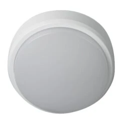 Robus OHIO 12W IP54 CIRCULAR BULKHEAD, 3000K, C/w WHITE And BLACK TRIMS - RHC1230-01