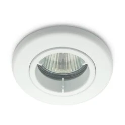 JCC Fixed IP20 50W GU10 Twist & Lock Downlight White - JC94113WH