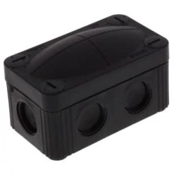 Wiska COMBI 206/empty Junction Box Black - 10109571